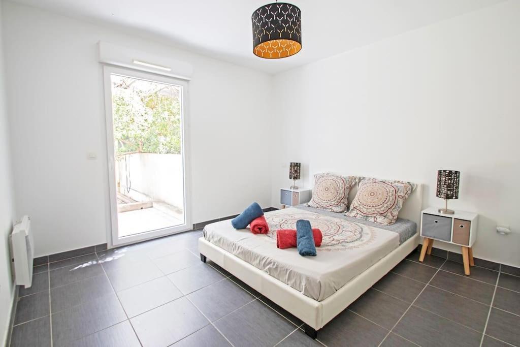 Апартаменты Le P'Tit Rimbaud, 6 Pers, Parking Prive, Jardin,Wifi Монпелье Экстерьер фото